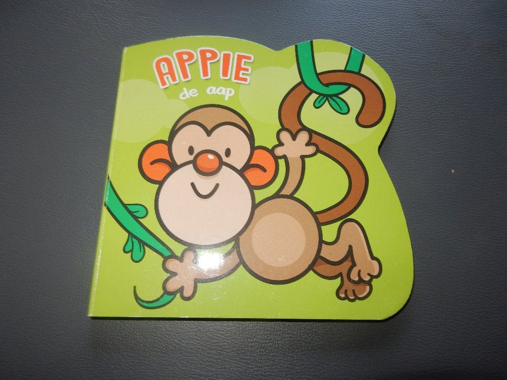 nr.2711 - Appie de aap - kartonboek, Enlèvement ou Envoi