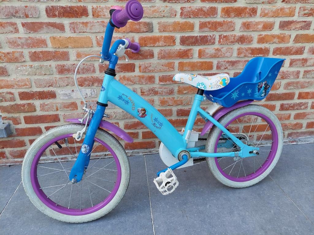 Frozen fiets kids 4 tem.6 jaar, Fietsen en Brommers, Fietsen | Kinderfietsjes, Ophalen