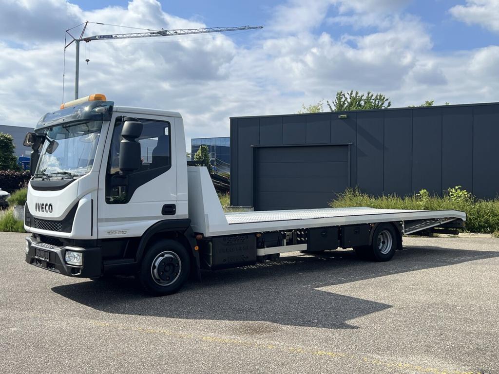 Iveco LKW/TRUCKS 100E  Automaat/winch/7 Meter Plateau, Autos, 0 kg, Achat, 0 kg, Noir