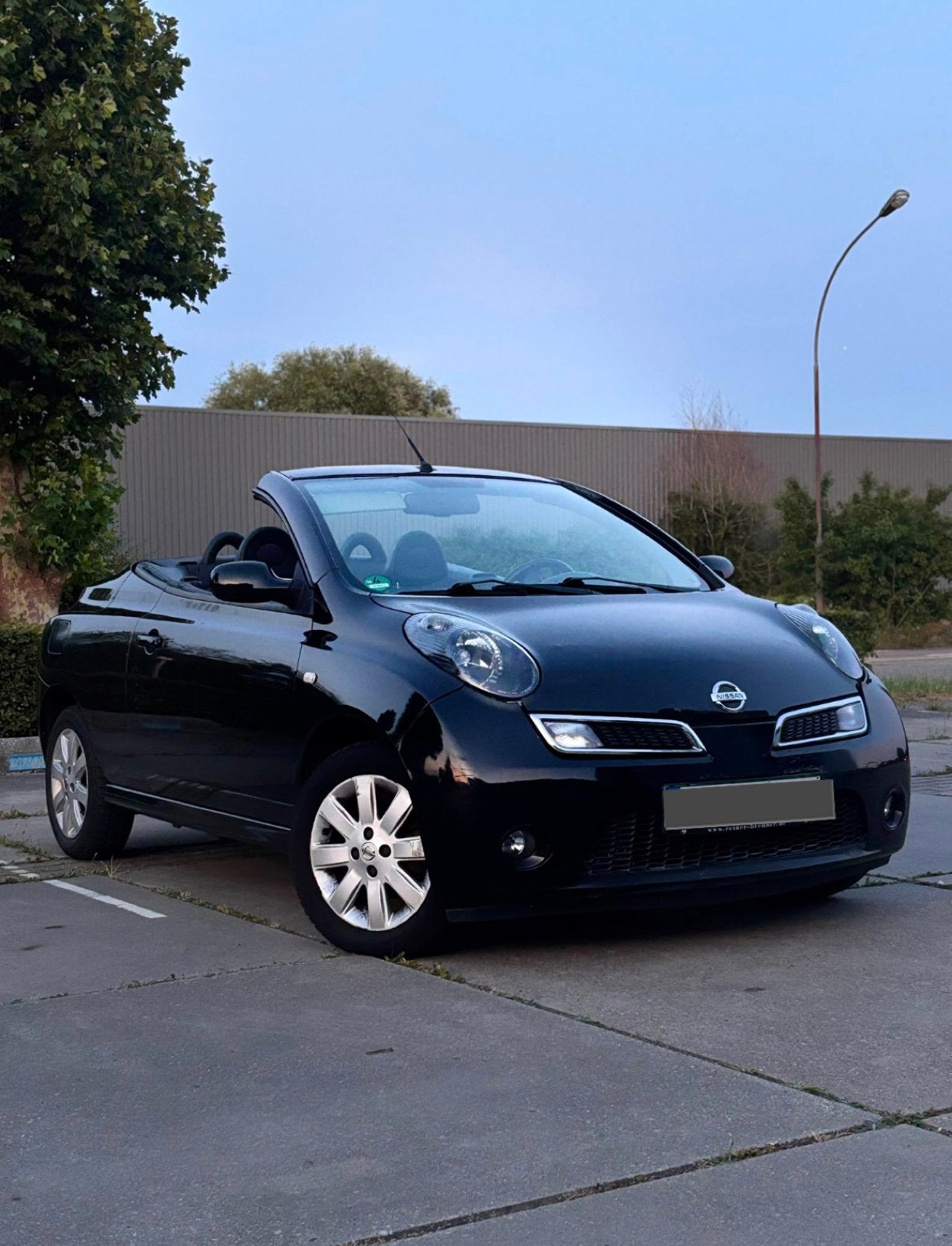 Nissan Micra Cabrio Automaat - BLANCO GEKEURD, Auto's, Nissan, Particulier, Micra, Airbags, Airconditioning, Alarm, Android Auto