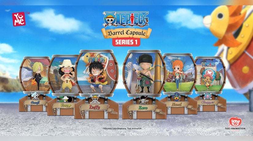 One piece capsule barrel serie 1 Yume neuf, Enlèvement, Comme neuf, Autres types