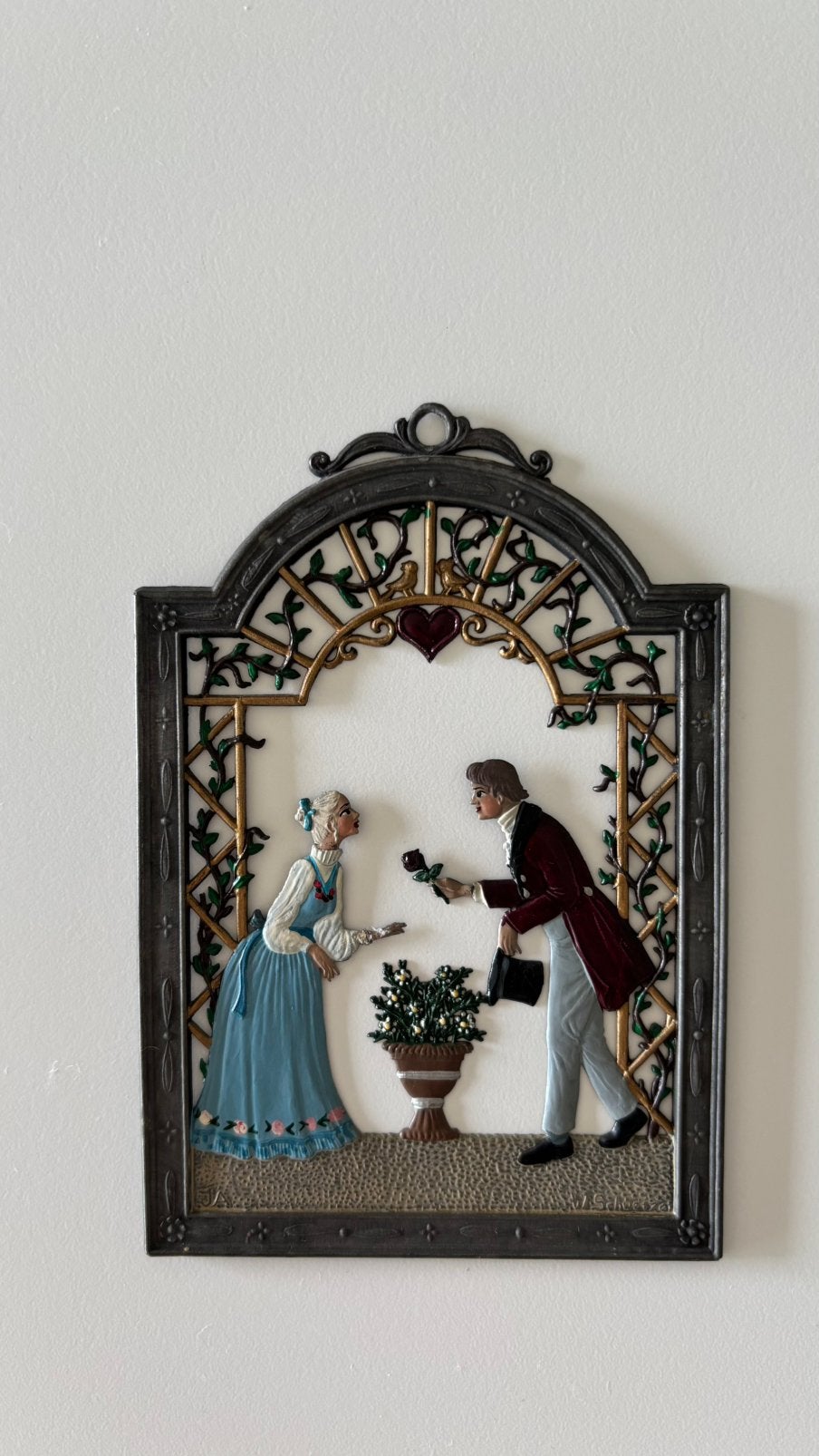 Décoration de fenêtre (la mariée et le marié), Maison & Meubles, Maison & Meubles | Autre, Utilisé, Enlèvement
