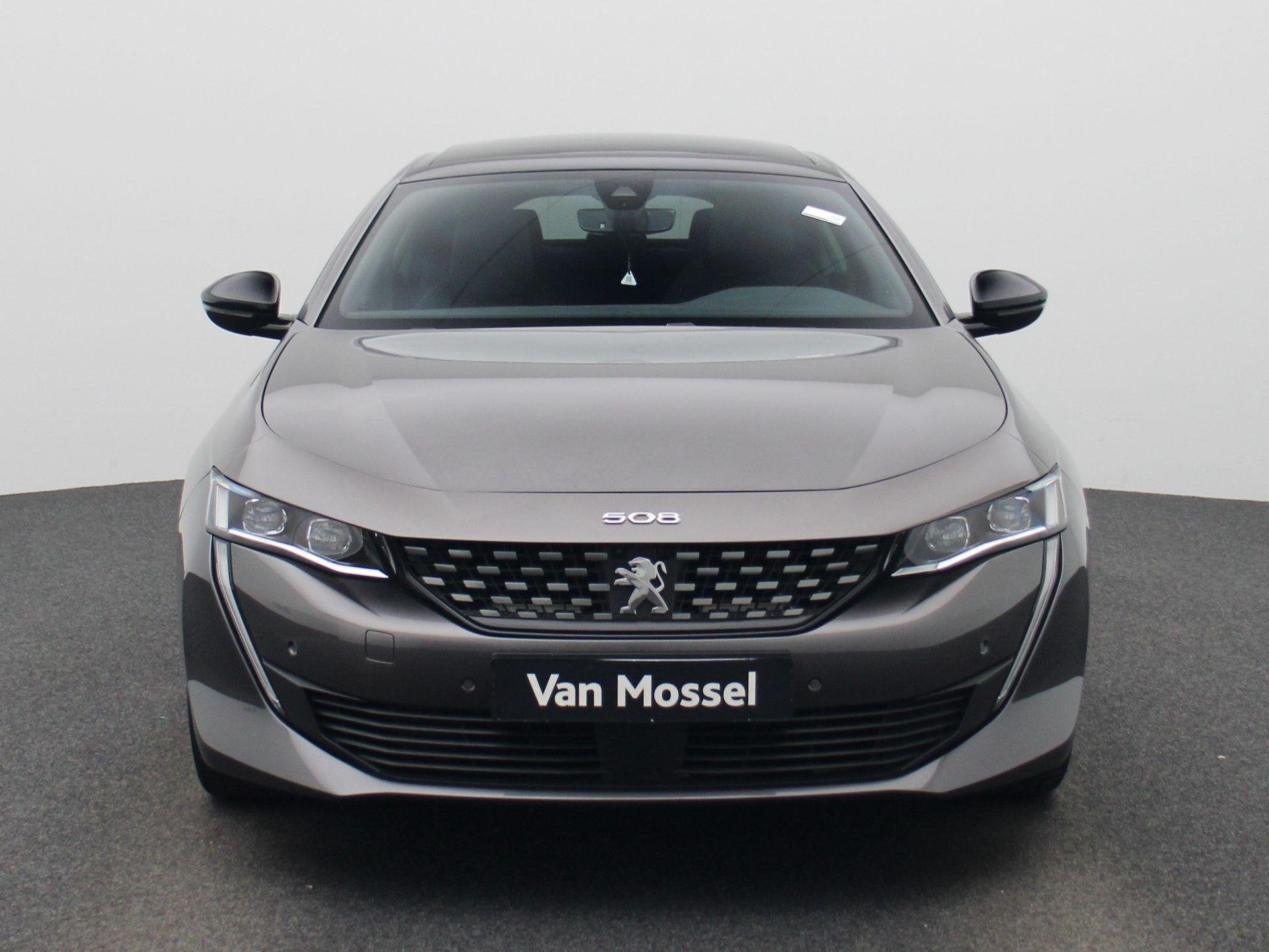Peugeot 508 1.5 BlueHDi 130 S&S EAT8 GT, Auto's, Peugeot, Stof, 4 cilinders, 131 pk, Zilver of Grijs