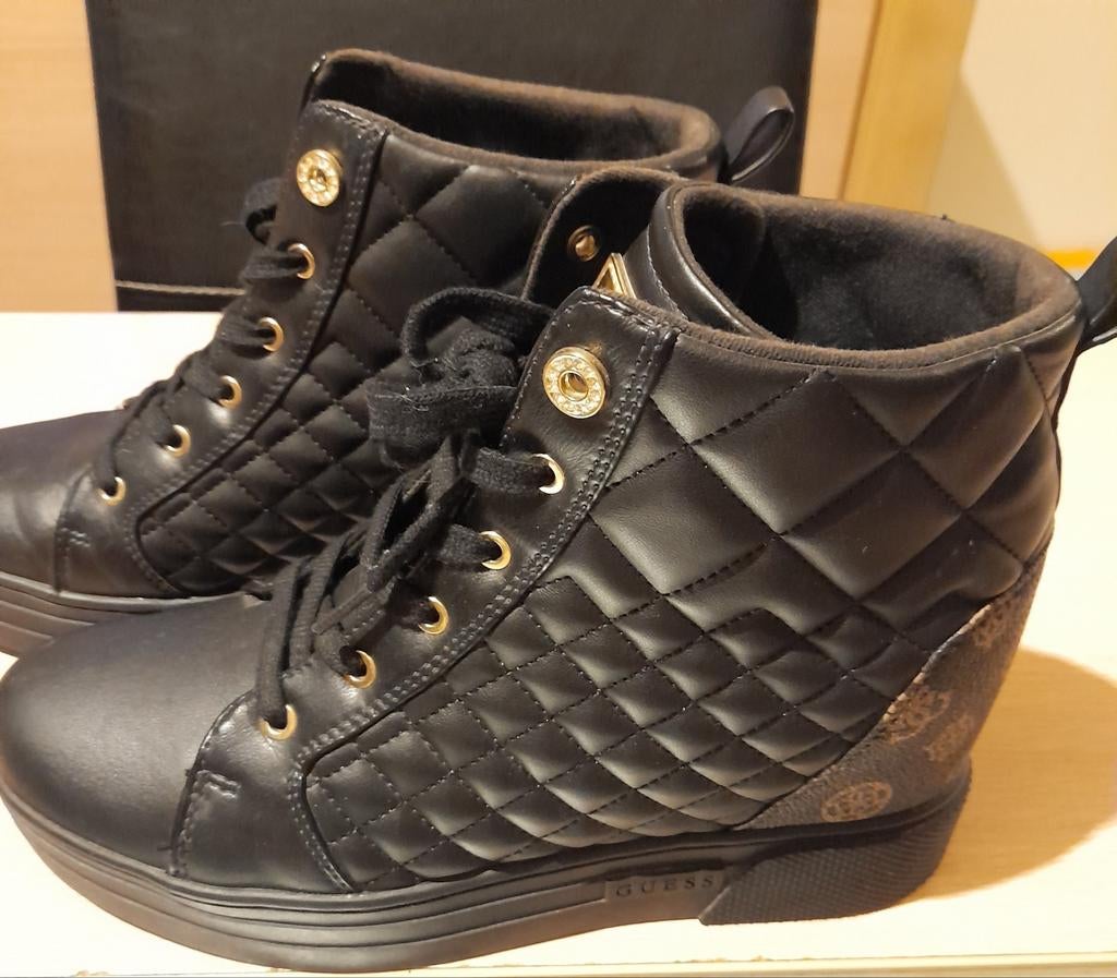 ‼️ Espadrilles compensées Guess ‼️ Taille 40, Guess, Sneakers et Baskets, Comme neuf, Brun