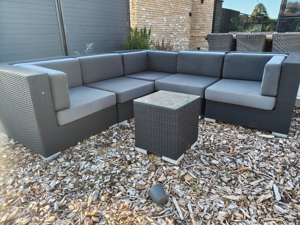 Lounge set Bois Le Duc, Synthétique, Enlèvement, Utilisé, Banque