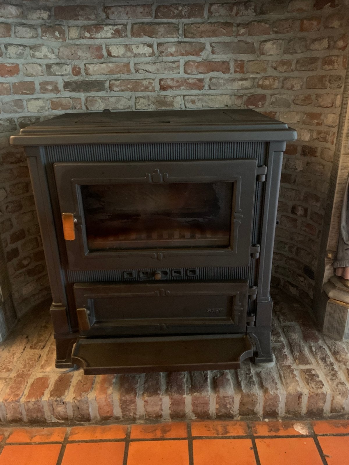 Allesbrander SAEY, Huis en Inrichting, Ophalen, Gebruikt, Hout, Allesbrander