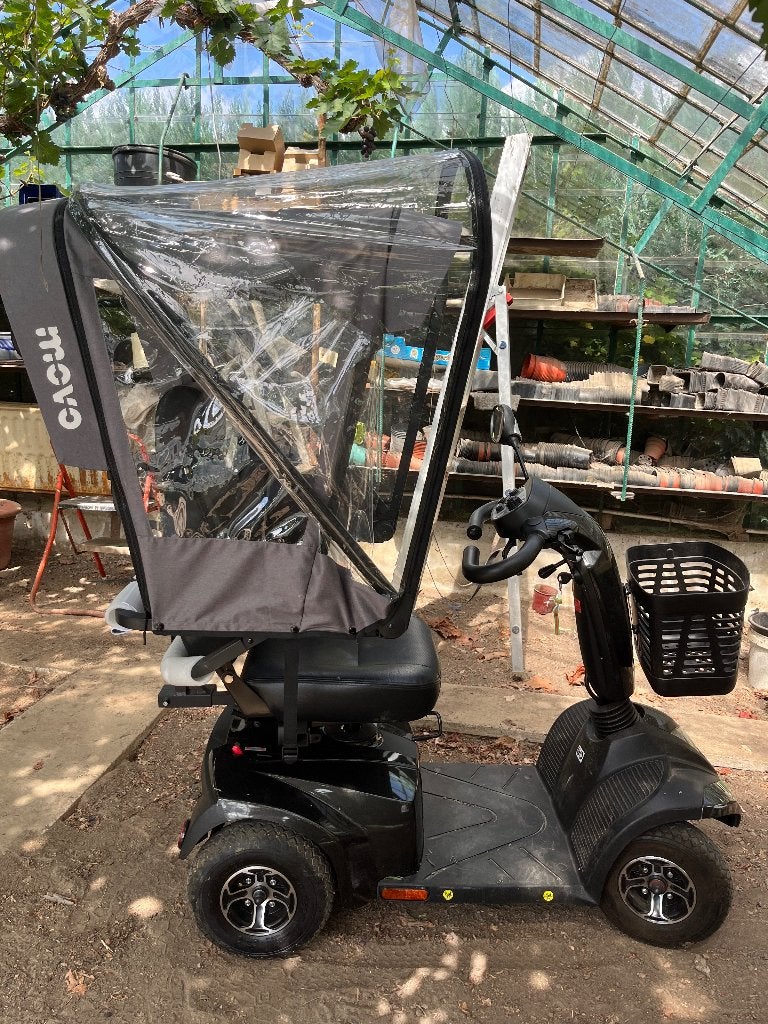 Overdekte scootmobiel in perfecte staat op batterij, Zo goed als nieuw, Ophalen, Overige merken, 16 km/u of meer