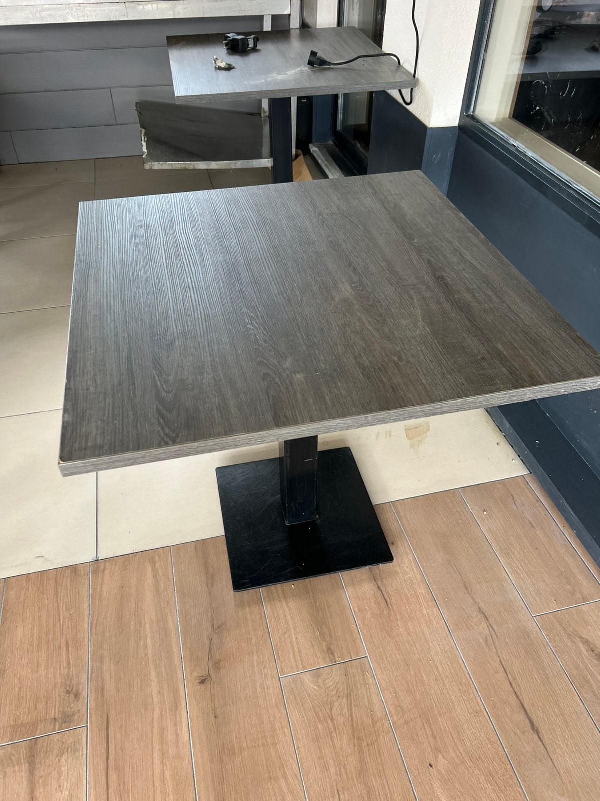 Horeca tafel 80x80, Ophalen, Gebruikt, Meubilair