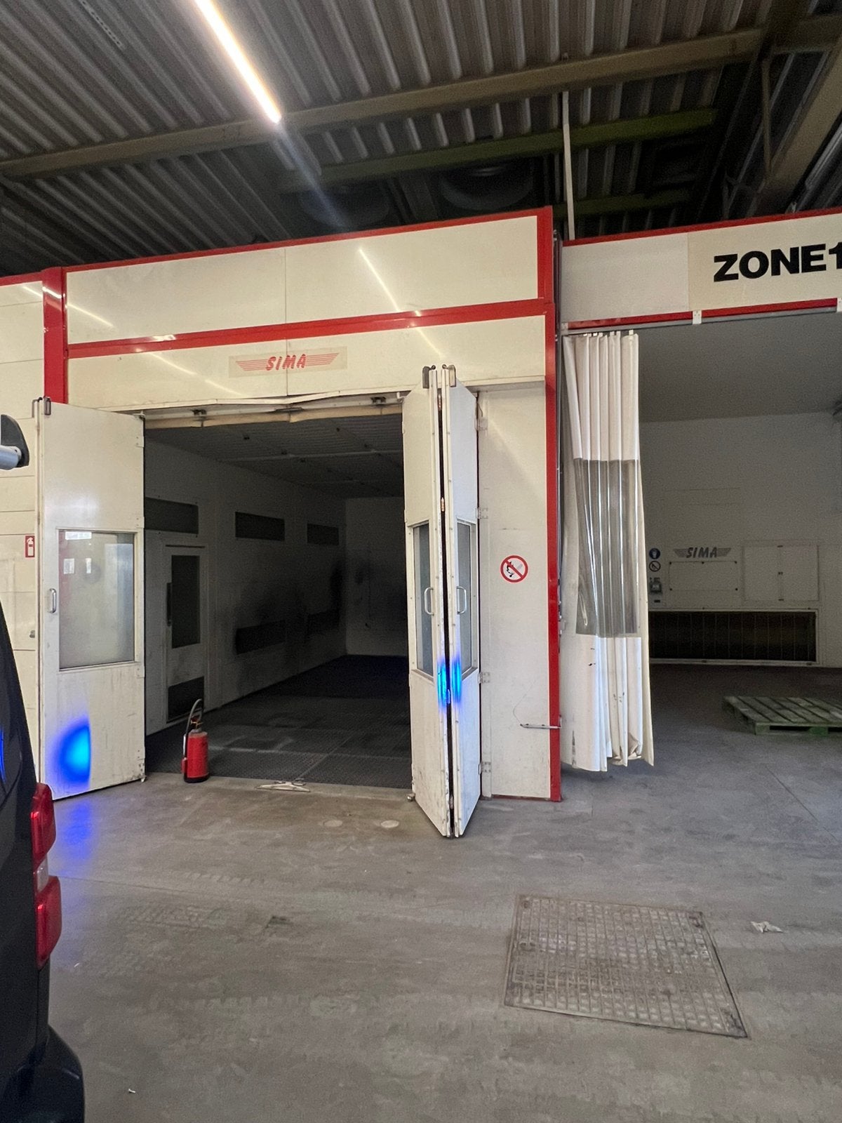 Cabine de peinture Sima