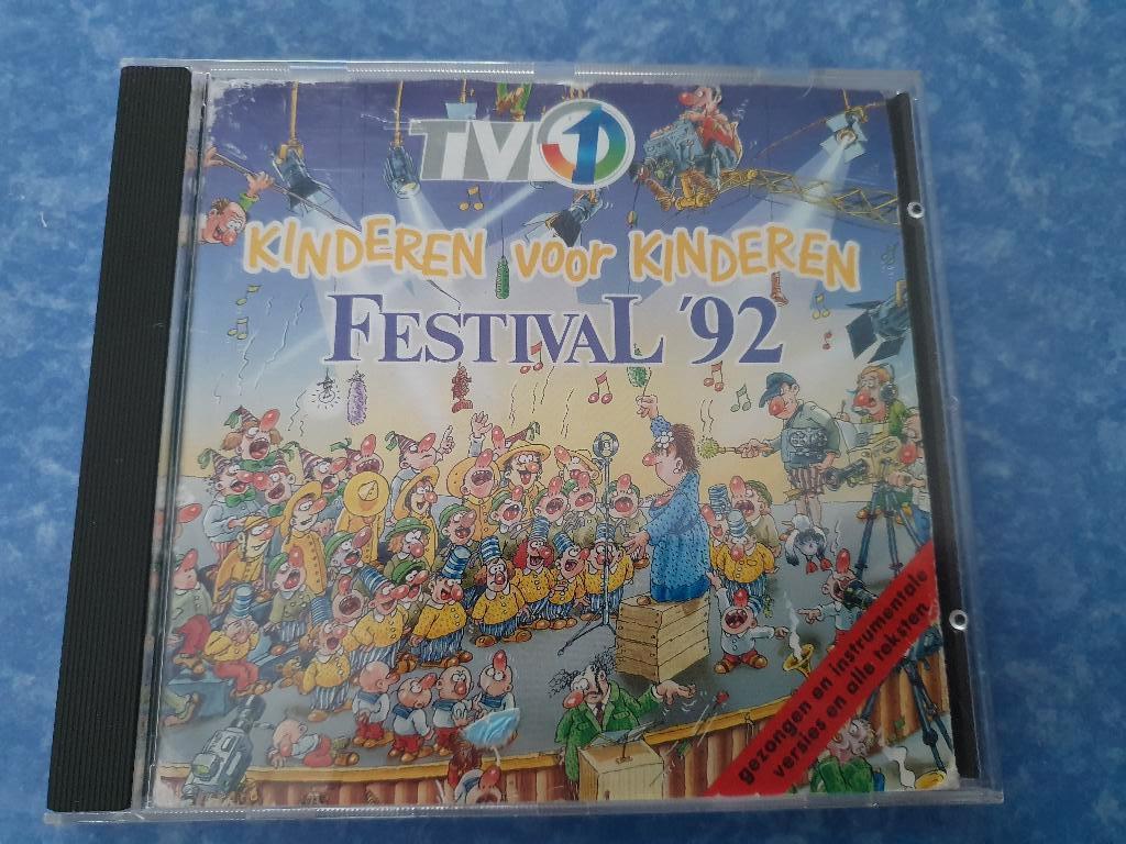 cd kinderen voor kinderen festival 1992, Ophalen, Gebruikt, Muziek
