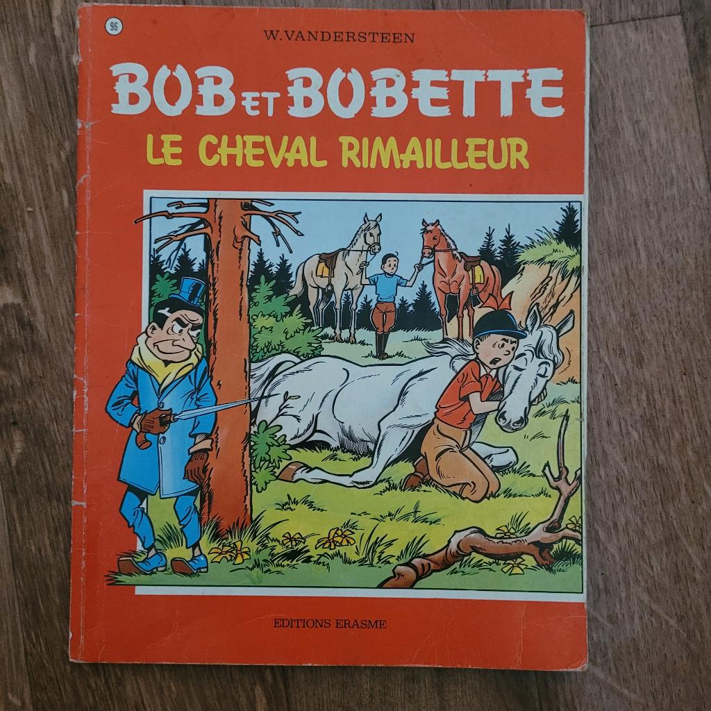 Album Bob en Bobette „Le Cheval Rimailleur”, Willy Vandersteen, Eén stripboek, Ophalen of Verzenden, Zo goed als nieuw