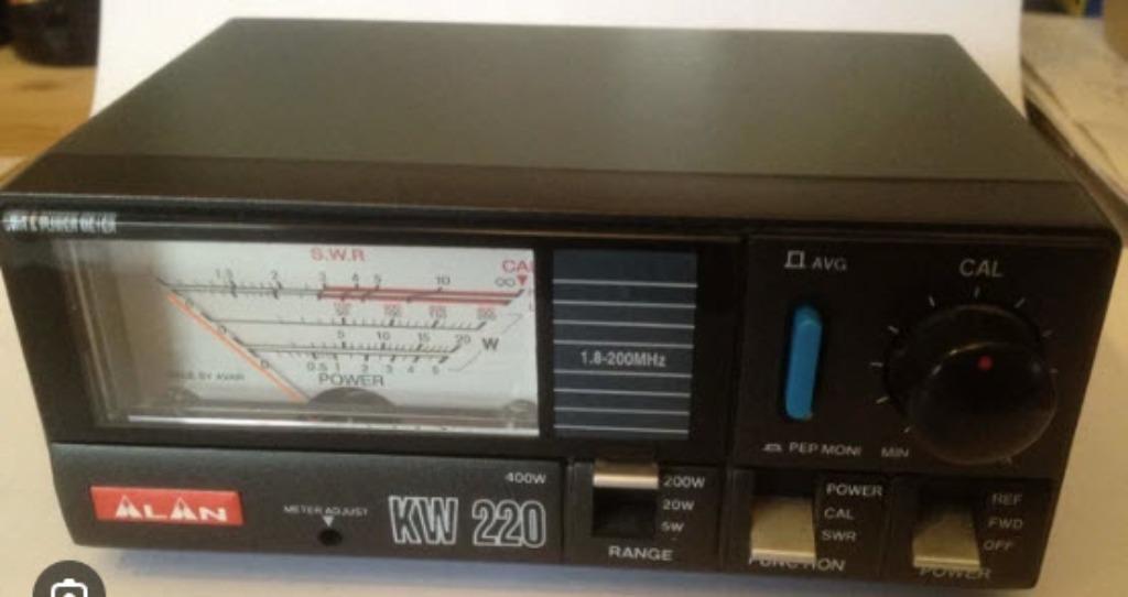 ALAN KW220 SWR/POWER meter, Enlèvement ou Envoi, Comme neuf