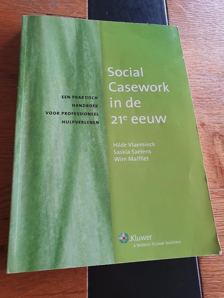 Social casework in de 21ste eeuw, Boeken, Schoolboeken, Ophalen of Verzenden, Zo goed als nieuw, Overige niveaus, Overige vakken