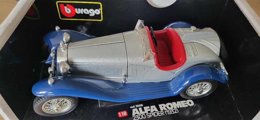 Alfa romeo 2300 spider, Enlèvement, Neuf, Voiture, Burago