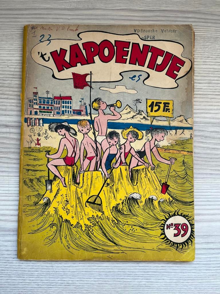 t’Kapoentje nr 39, Eén stripboek, Ophalen of Verzenden