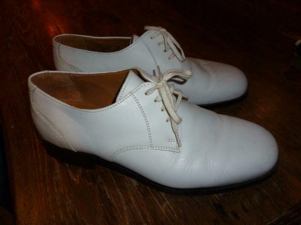 Paar witte herenschoenen ABL ARWY 00 8,5 maat 43, Enlèvement, Neuf