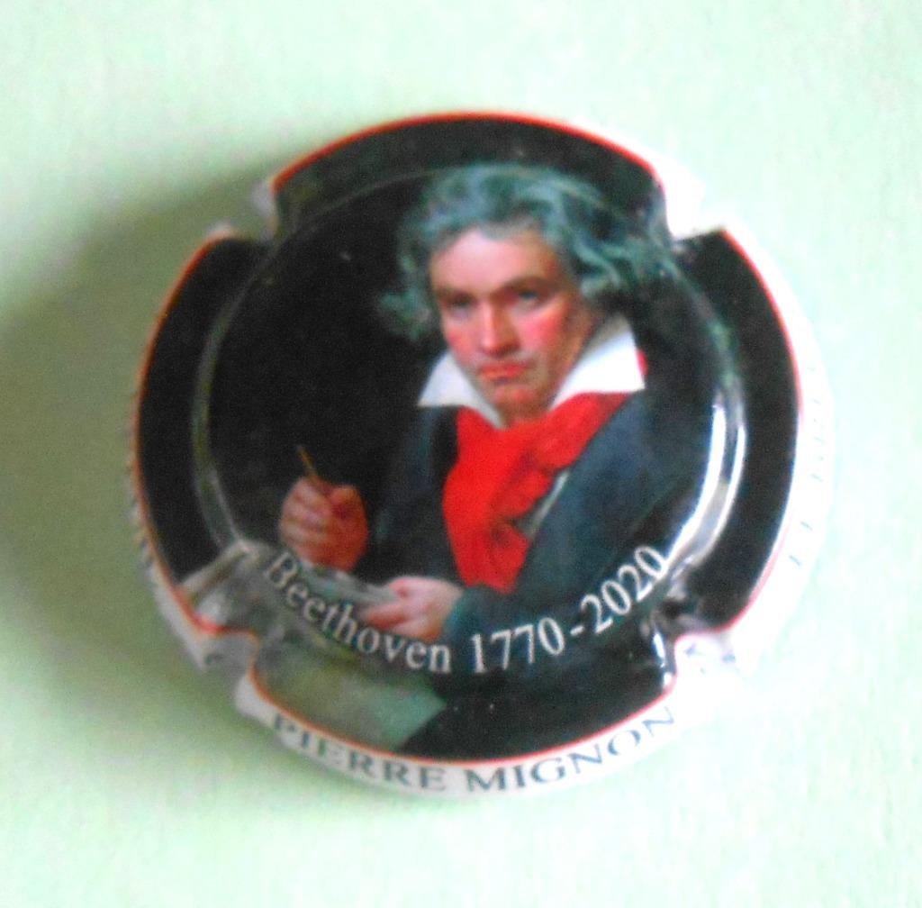champagne capsule - Pierre Mignon - Beethoven, Ophalen of Verzenden