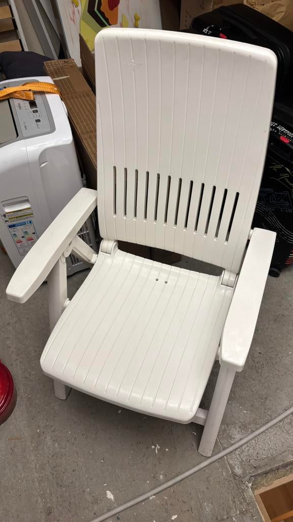 Hartman tuinstoelen, Ophalen, Gebruikt, Kunststof, Verstelbaar