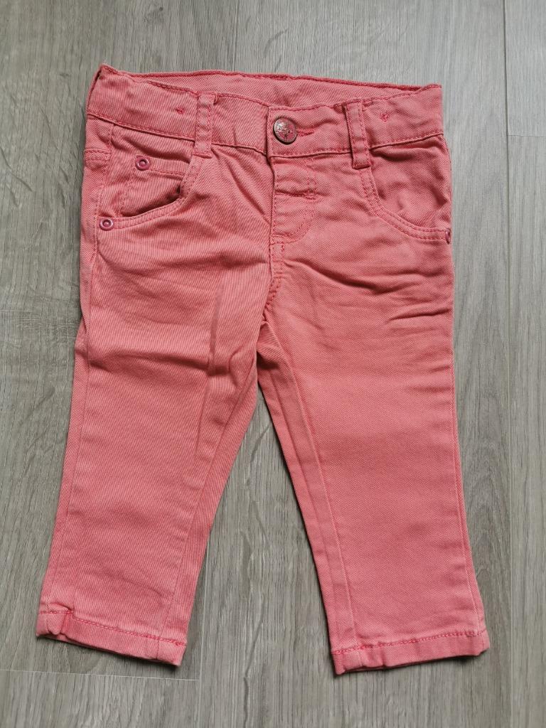 Jeansbroek Hema - maat 68, Kinderen en Baby's, Babykleding | Maat 68, Broekje, Meisje, Ophalen of Verzenden, Zo goed als nieuw
