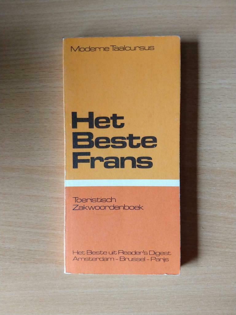 Het beste frans toeristisch zakwoordenboek, Enlèvement ou Envoi, Utilisé