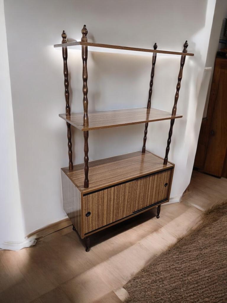 vintage staande rek / etagere / kast, Enlèvement ou Envoi, Utilisé