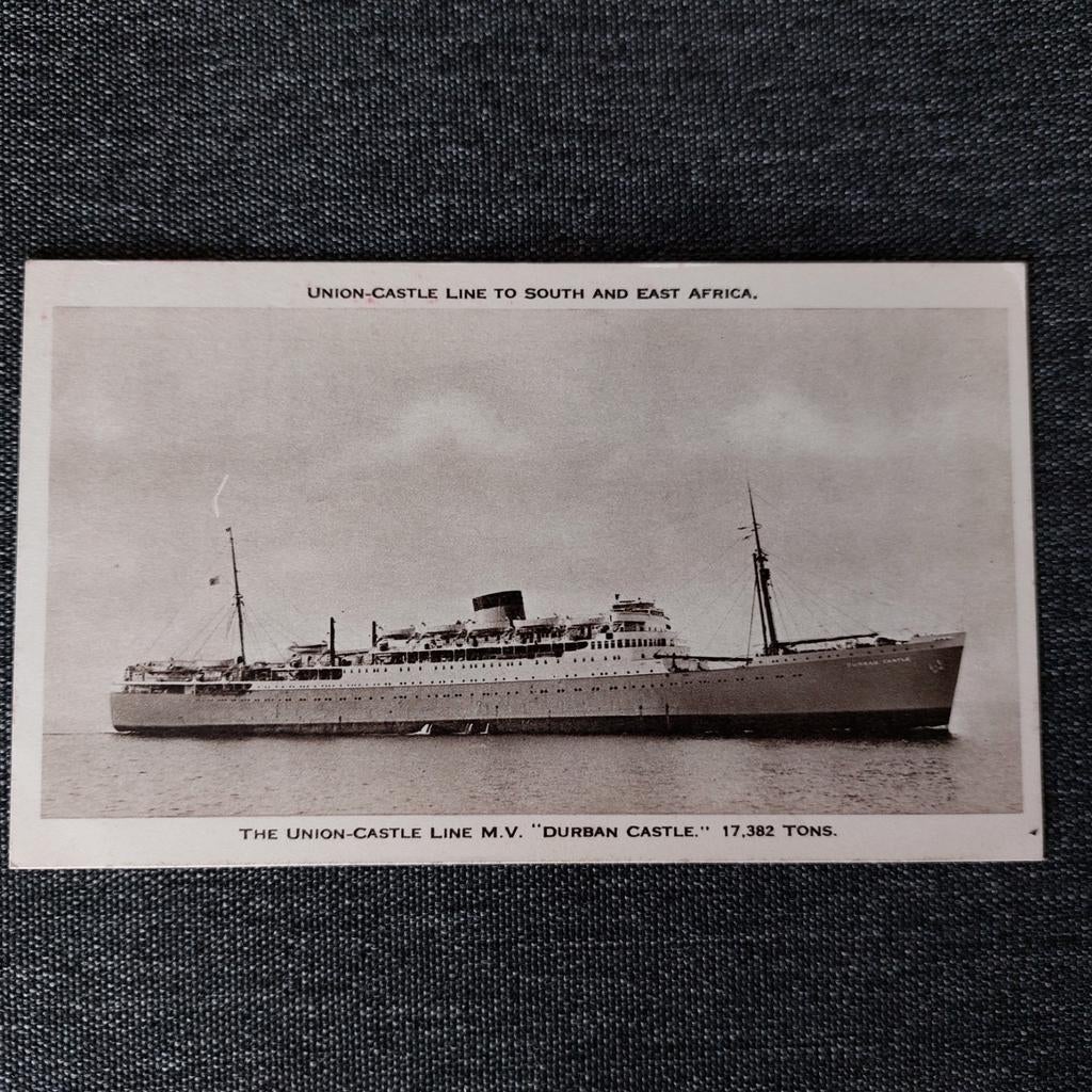 Oude postkaart : The Union Castle Line, Enlèvement ou Envoi
