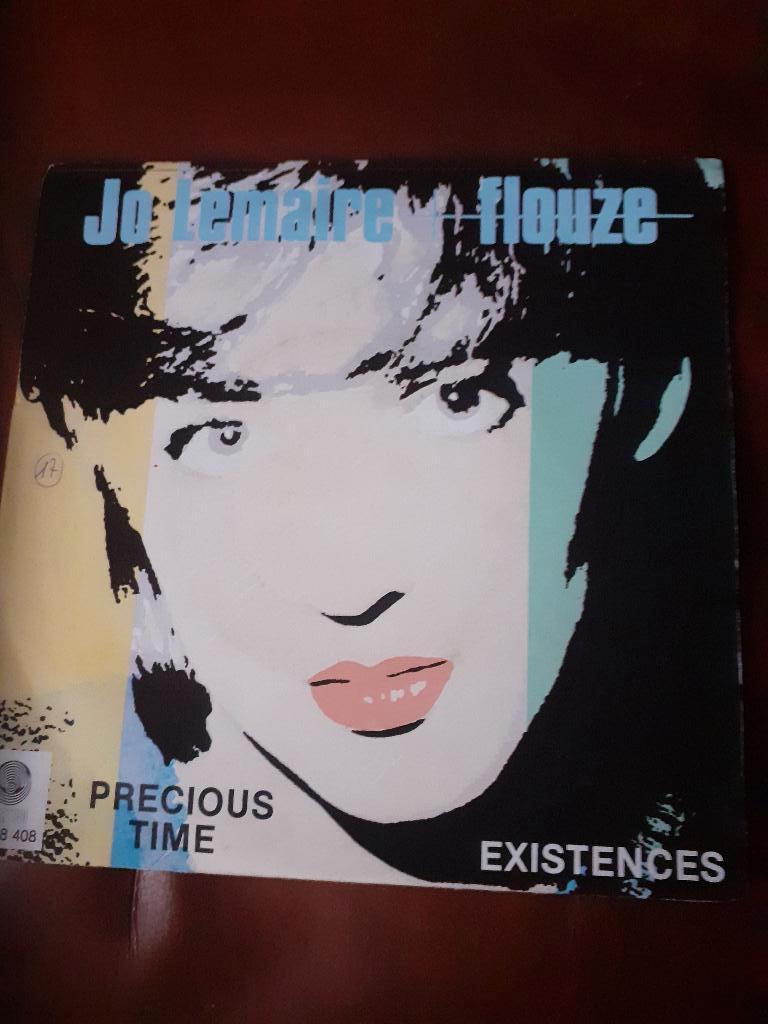 45T Jo Lemaire + Flouze : Precious time (Belpop), CD & DVD, Enlèvement ou Envoi