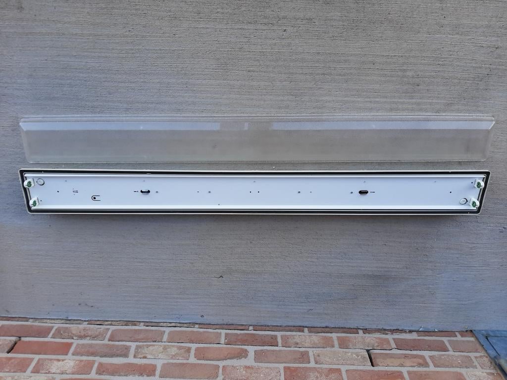 plafonnier pour 2 lampes fluorescentes, neuf, Enlèvement ou Envoi, Neuf