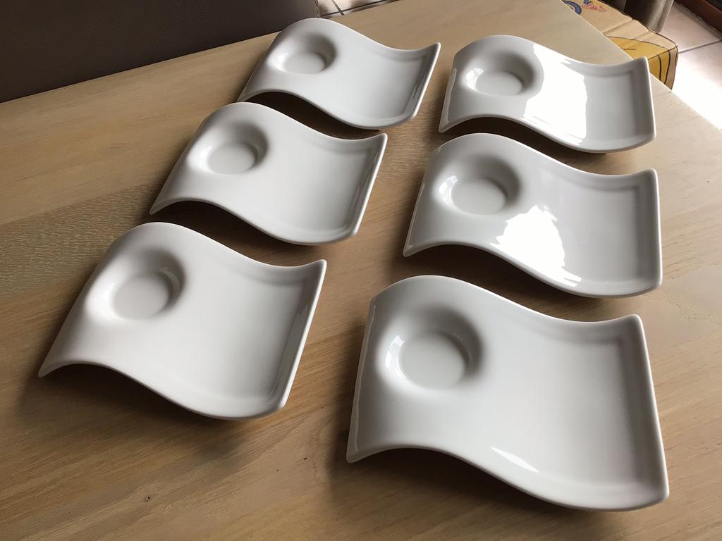 Villeroy Boch New wave ondertassen, 6 stuks, Verzamelen, Ophalen of Verzenden, Nieuw