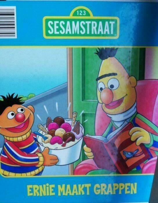 Bert & Ernie, Boeken, Gelezen, 4 jaar