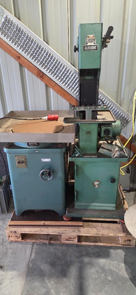 poliermachine en bandschuurmaschine voor glas, Hobby en Vrije tijd, Ophalen, Gebruikt