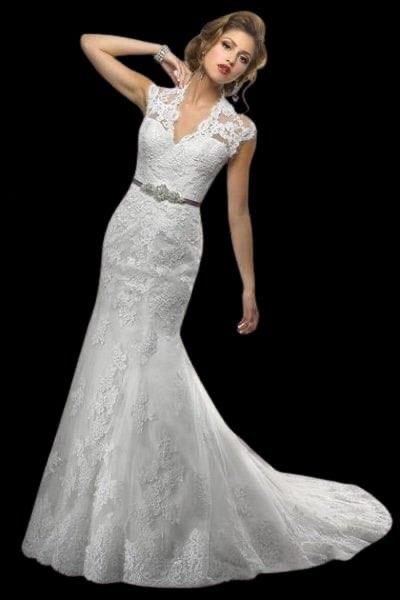 Zeemeermin trouwjurk maat 34, 36, 38, Ophalen of Verzenden, Nieuw, Overige kleuren, Trouwjurk