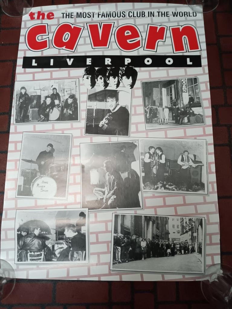 Poster The Cavern Beatles, Verzamelen, Ophalen