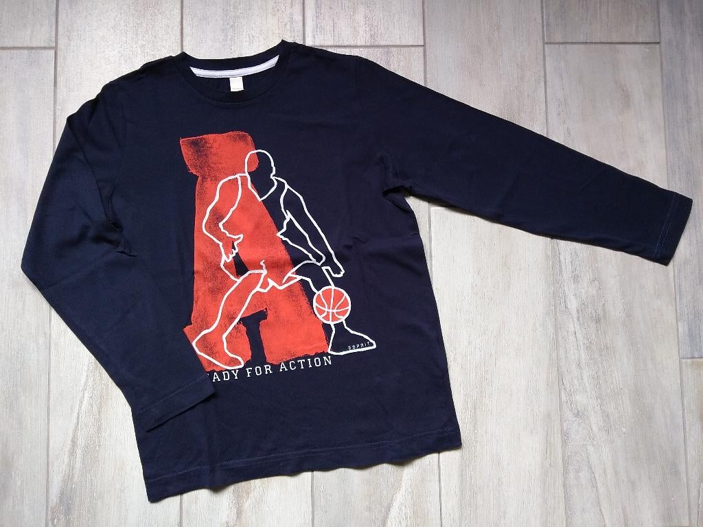 ★ M128/134 - Longsleeve Esprit, Kinderen en Baby's, Kinderkleding | Maat 128, Zo goed als nieuw, Jongen, Shirt of Longsleeve, Ophalen of Verzenden