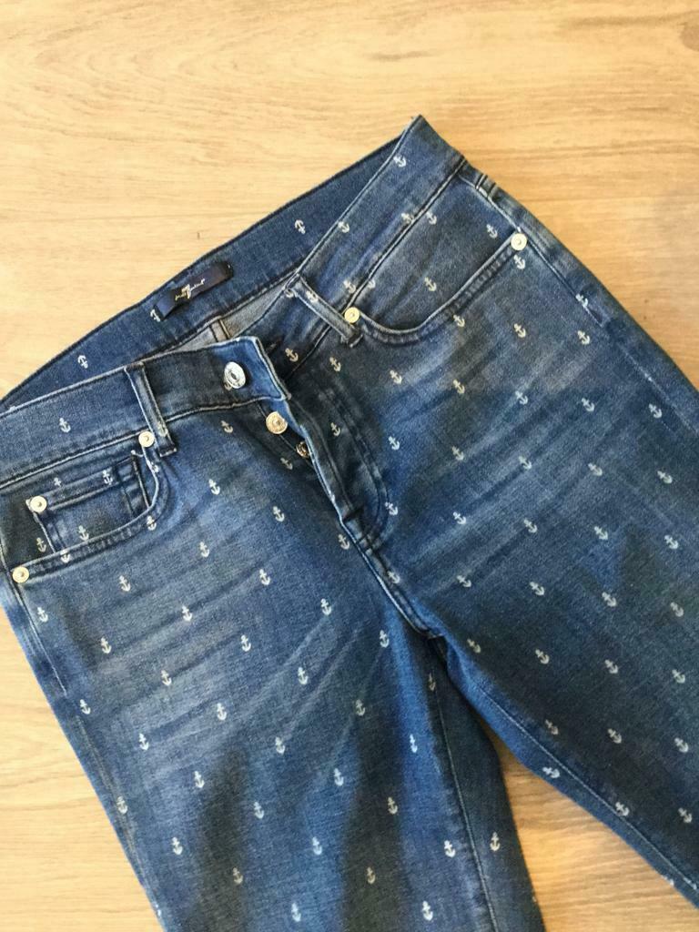 7For all Mankind, capri, boyfriend jeans maat 24, Enlèvement, Comme neuf