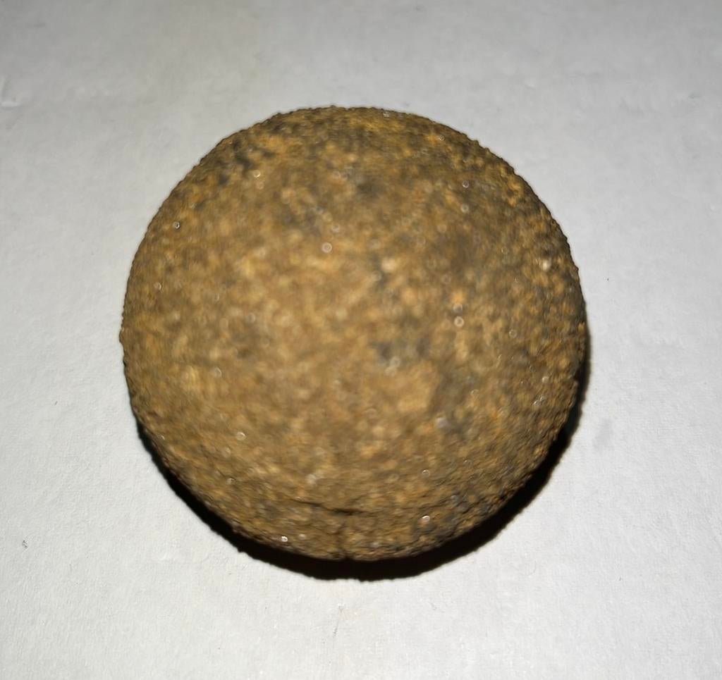 sedimentaire concretie bol - 121gram - diameter 45mm, Collections, Minéraux & Fossiles, Fossile, Enlèvement ou Envoi