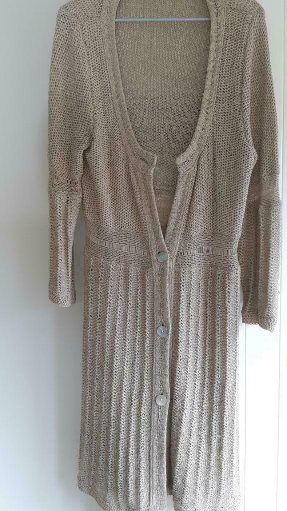 Gilet Caroline Biss, Maat 38/40 (M), Beige, Ophalen of Verzenden, Zo goed als nieuw