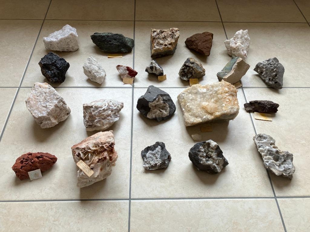 Verzameling mineralen, Ophalen, Mineraal