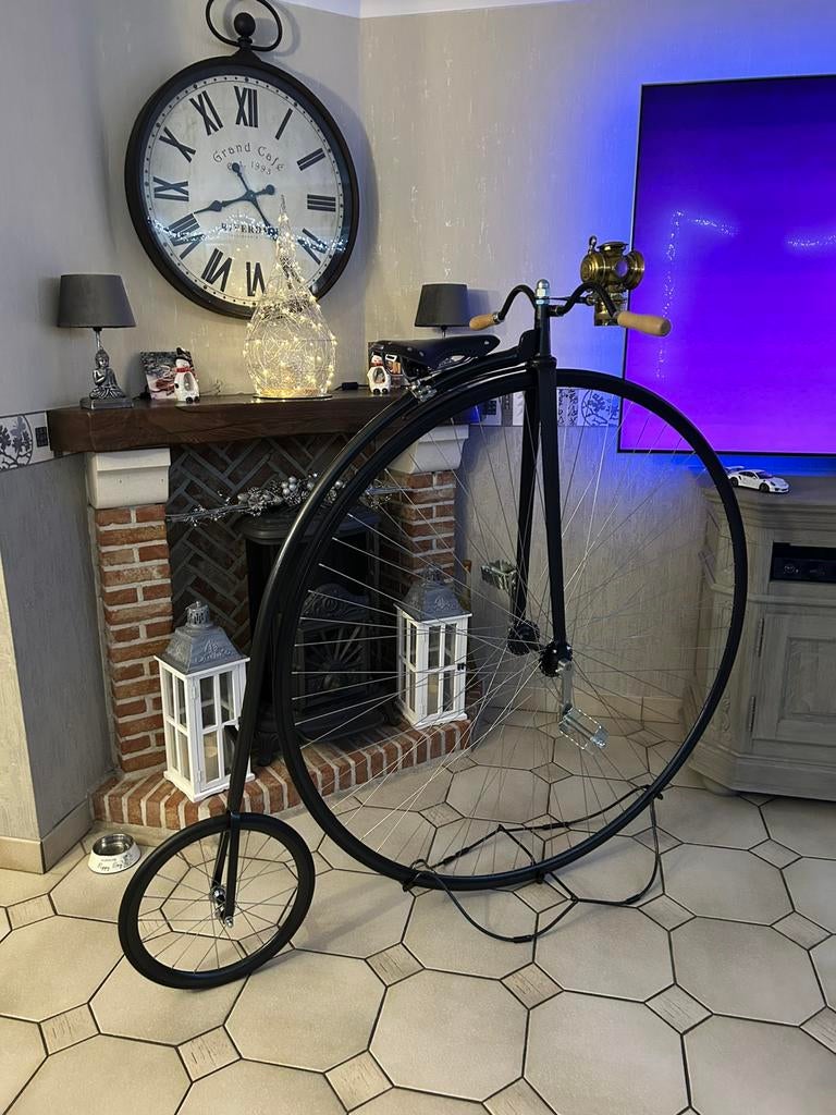 Hoge -bi / penny farthing / velocipede / hochrad / hoog wiel, Fietsen en Brommers, Fietsen | Oldtimers, Ophalen