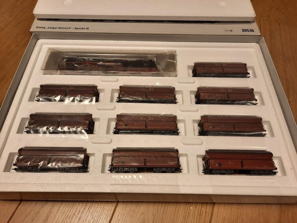 Märklin 26536 - Train lourd pour transport de minerai, Enlèvement ou Envoi, Courant alternatif, Comme neuf, Set de Trains
