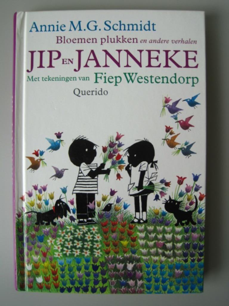Voorleesboek Jip en Janneke bloemen plukken - vanaf 3 jaar, Enlèvement ou Envoi, Utilisé, Annie M.G. Schmidt, Livre de lecture