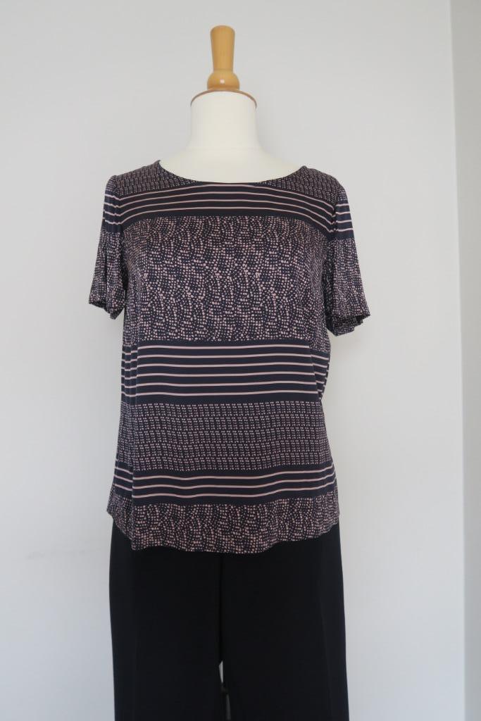 Top/blousje Xandres - M 34, Kleding | Dames, Blouses en Tunieken, Blauw, Ophalen of Verzenden, Zo goed als nieuw, Maat 34 (XS) of kleiner