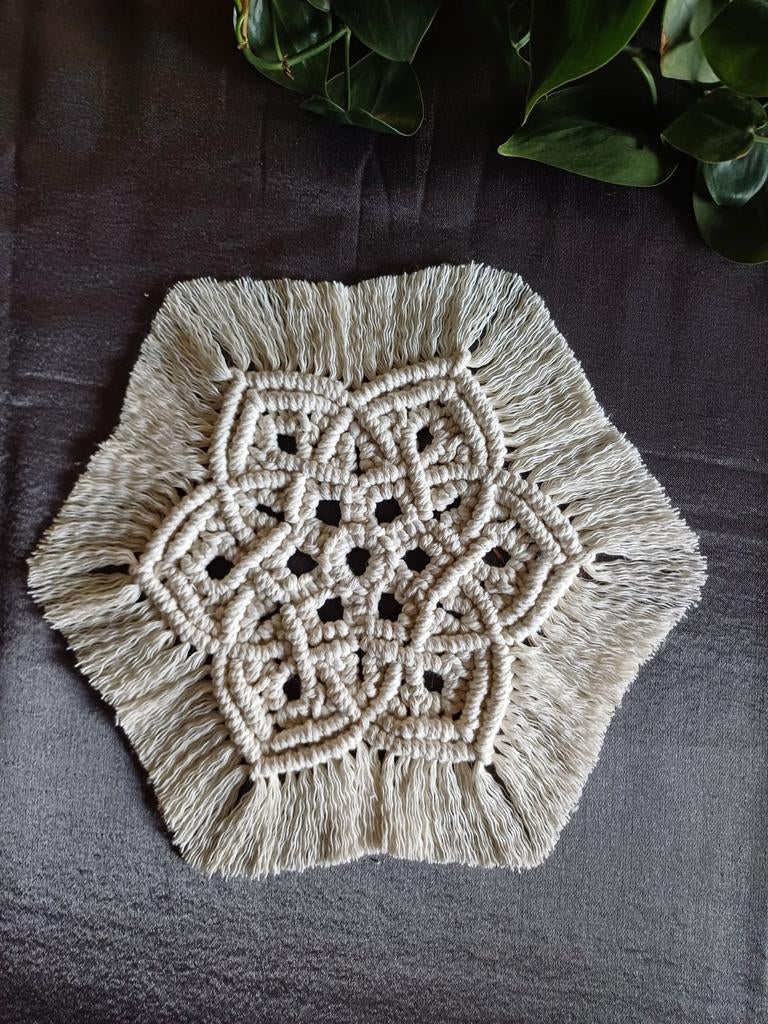 Napperon en macramé, Enlèvement ou Envoi