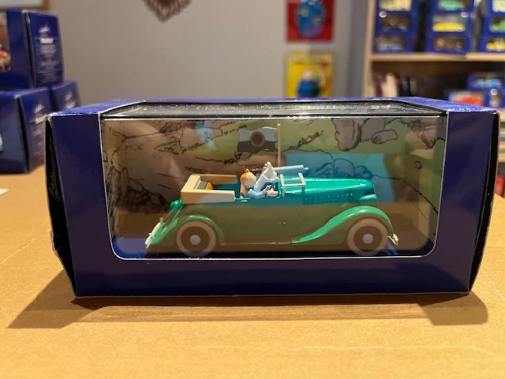 kuifje Tintin auto 1/43 nr 8 bieden vanaf 20€, Enlèvement ou Envoi, Tintin, Comme neuf