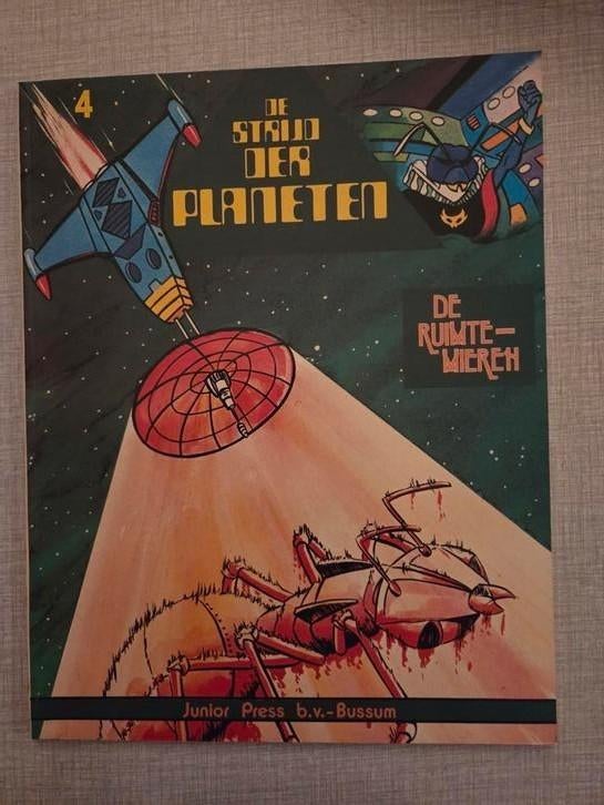 De strijd der planeten 4, 1ste druk., Eén comic, Ophalen of Verzenden, Zo goed als nieuw