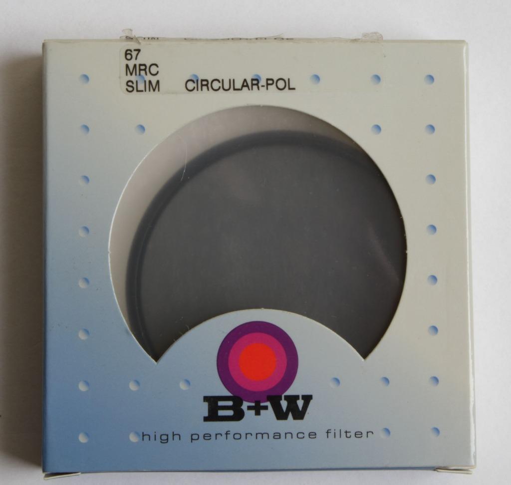 Filtre d'objectif B+W diam 67 à pôles circulaires MRC SLIM, TV, Hi-fi & Vidéo, Photo | Filtres, 60 à 70 mm, Enlèvement ou Envoi