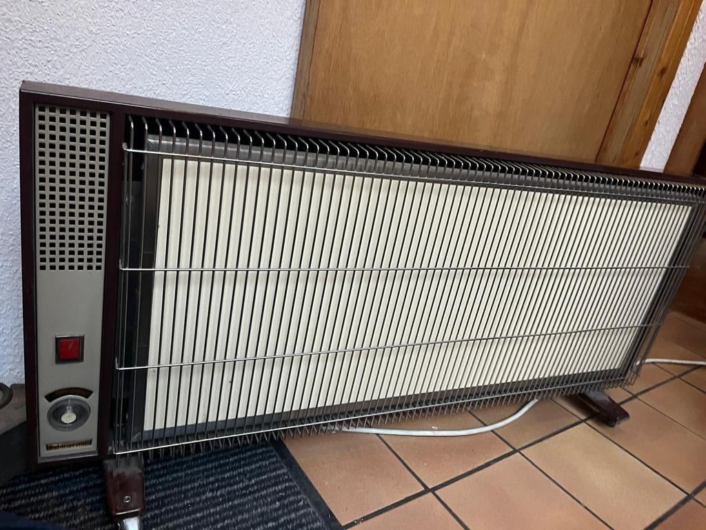 Chauffage électrique avec roulette 100cm/40cm, Maison & Meubles, Enlèvement, Utilisé, Électrique, Autres types