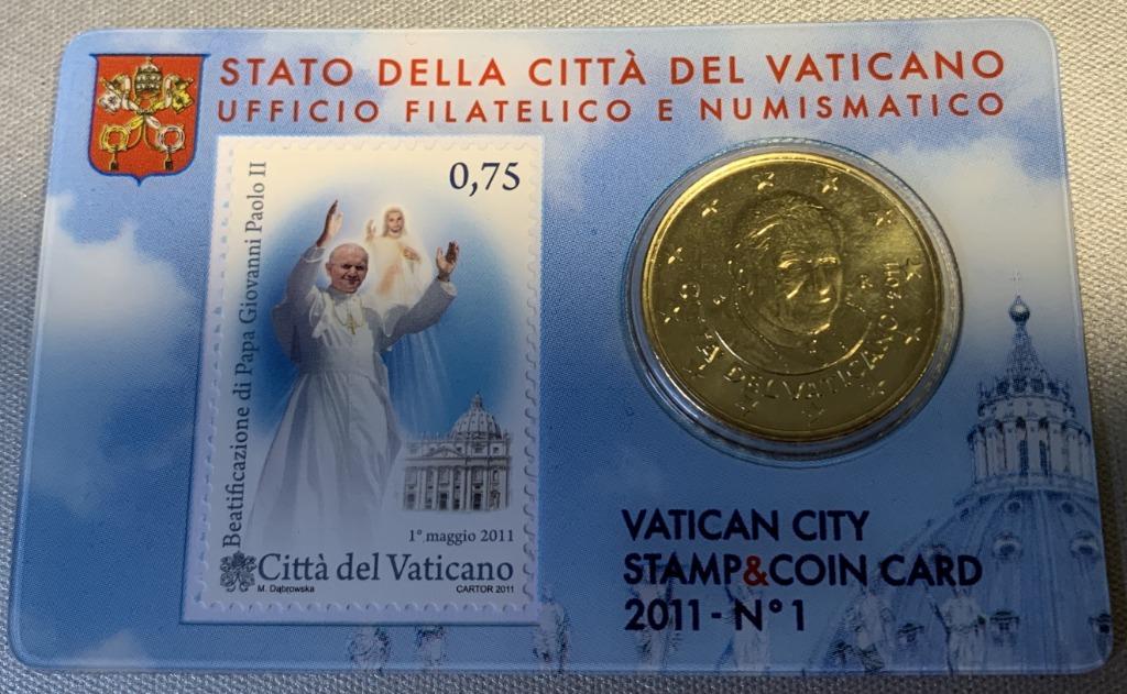 Vatican City Vatikaanstad 2 euro 2011, Postzegels en Munten, Munten | Europa | Euromunten, Ophalen of Verzenden, Vaticaanstad