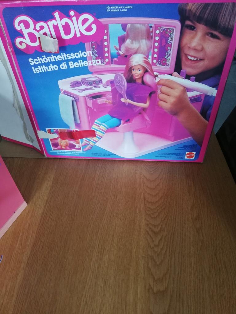Barbie vintage kapsalon, Ophalen, Gebruikt