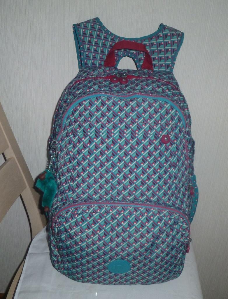 Kipling grote rugzak „Seoul” 6 tot 77 jaar oud + aap, Handtassen en Accessoires, Tassen | Rugtassen, Gebruikt, Kipling, 25 tot 40 cm